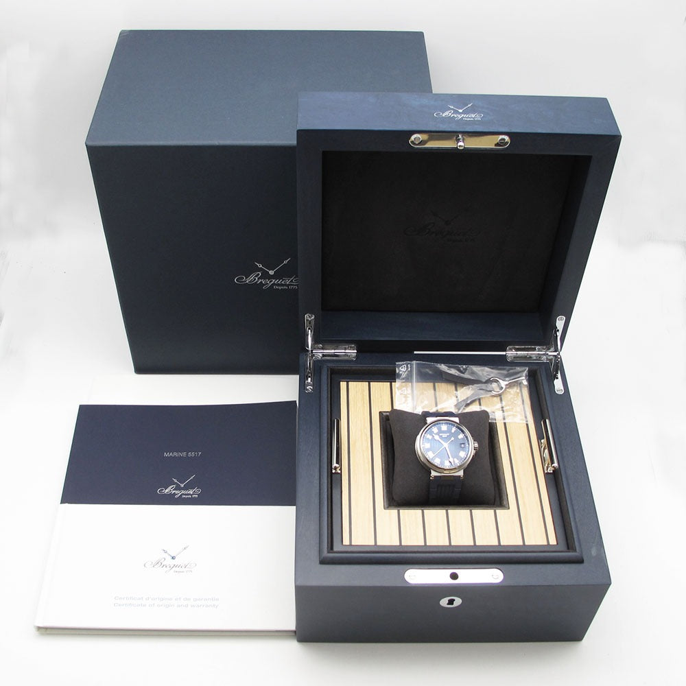 Breguet ブレゲ 腕時計 マリーン 5517 5517TI/Y1/9ZU チタン 自動巻き
