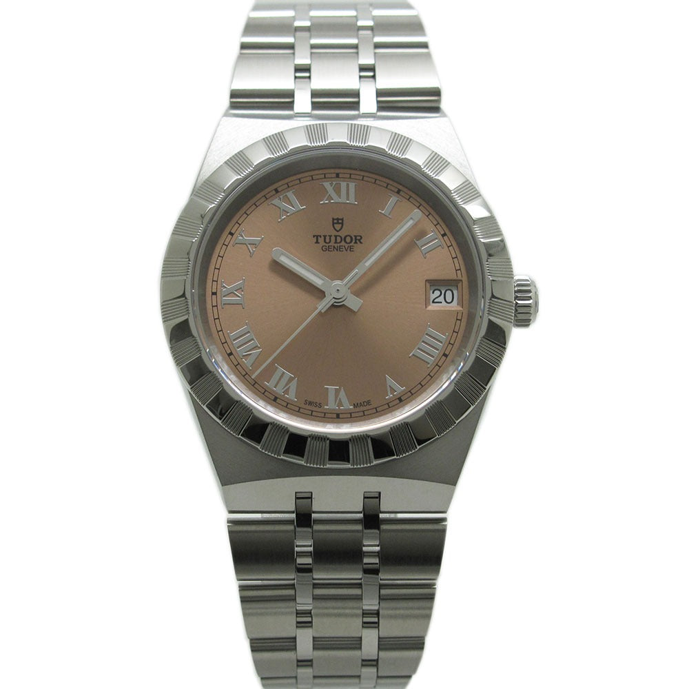 TUDOR チュードル 腕時計 ロイヤル 28400 M28400-0009 34mm サーモンピンク 自動巻き 未使用品