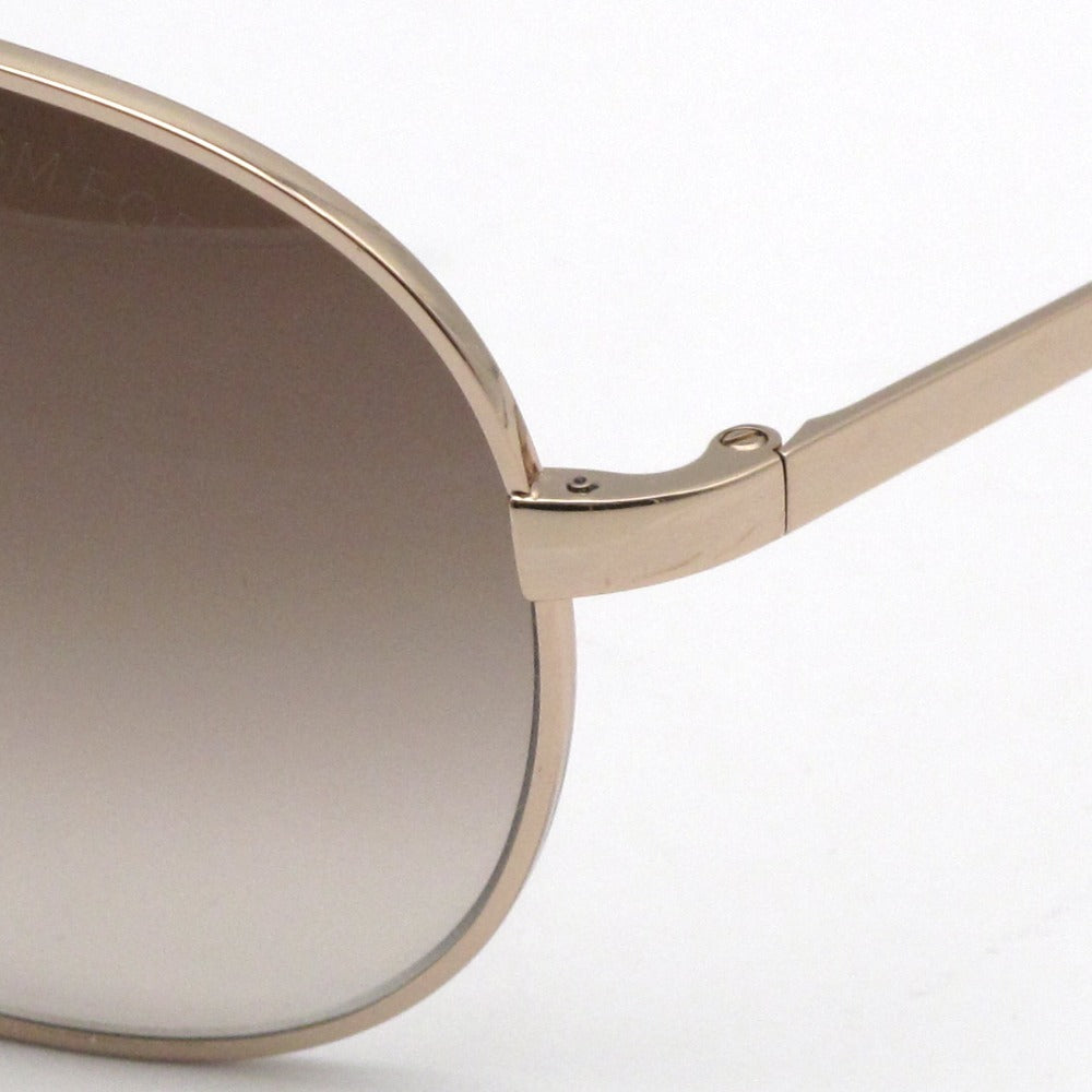 TOM FORD トムフォード Charles チャールズ TF35 722 ティアドロップ サングラス 62 12 130 メタル ブラウン グラデーション 眼鏡 アイウェア