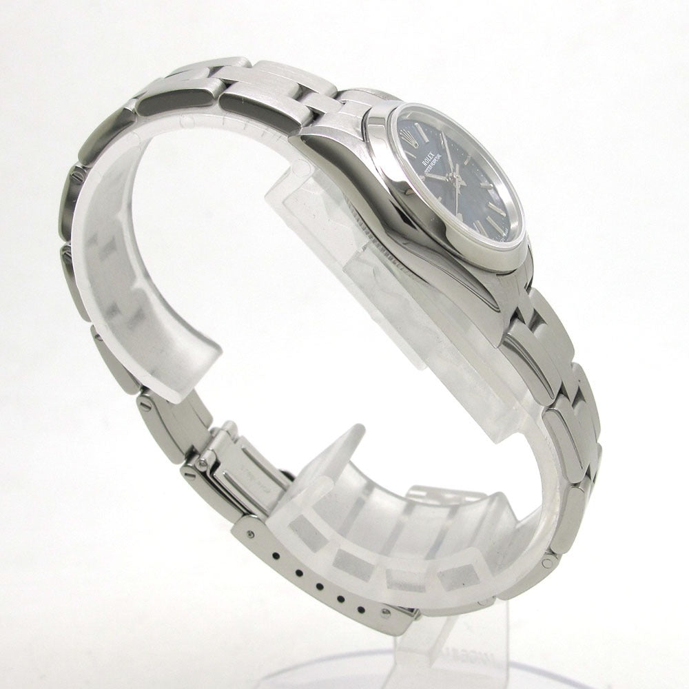 ROLEX ロレックス 腕時計 オイスター パーペチュアル Ref.76080 A番 ブルー文字盤 自動巻き OYSTER PERPETUAL