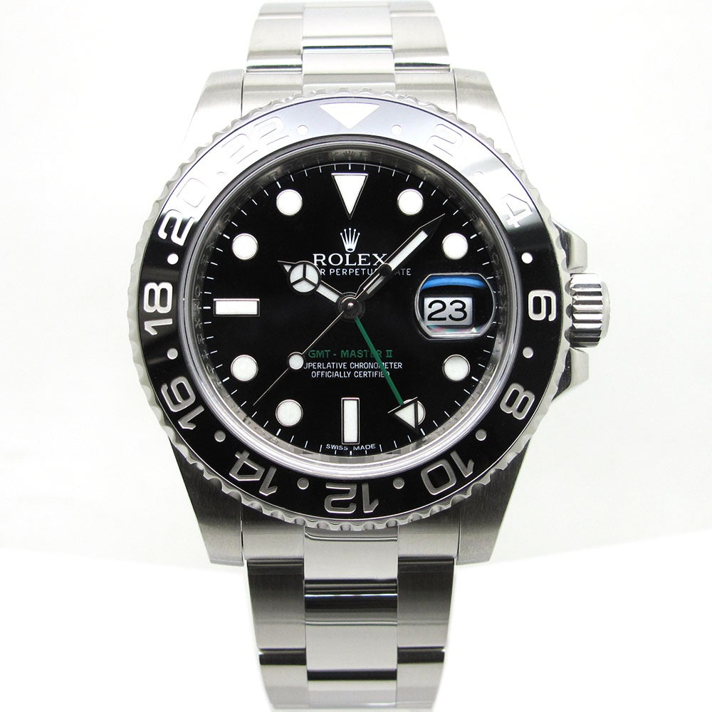 ROLEX ロレックス 腕時計 GMTマスター2 Ref.116710LN ランダム番 自動巻き GMT MASTER 美品