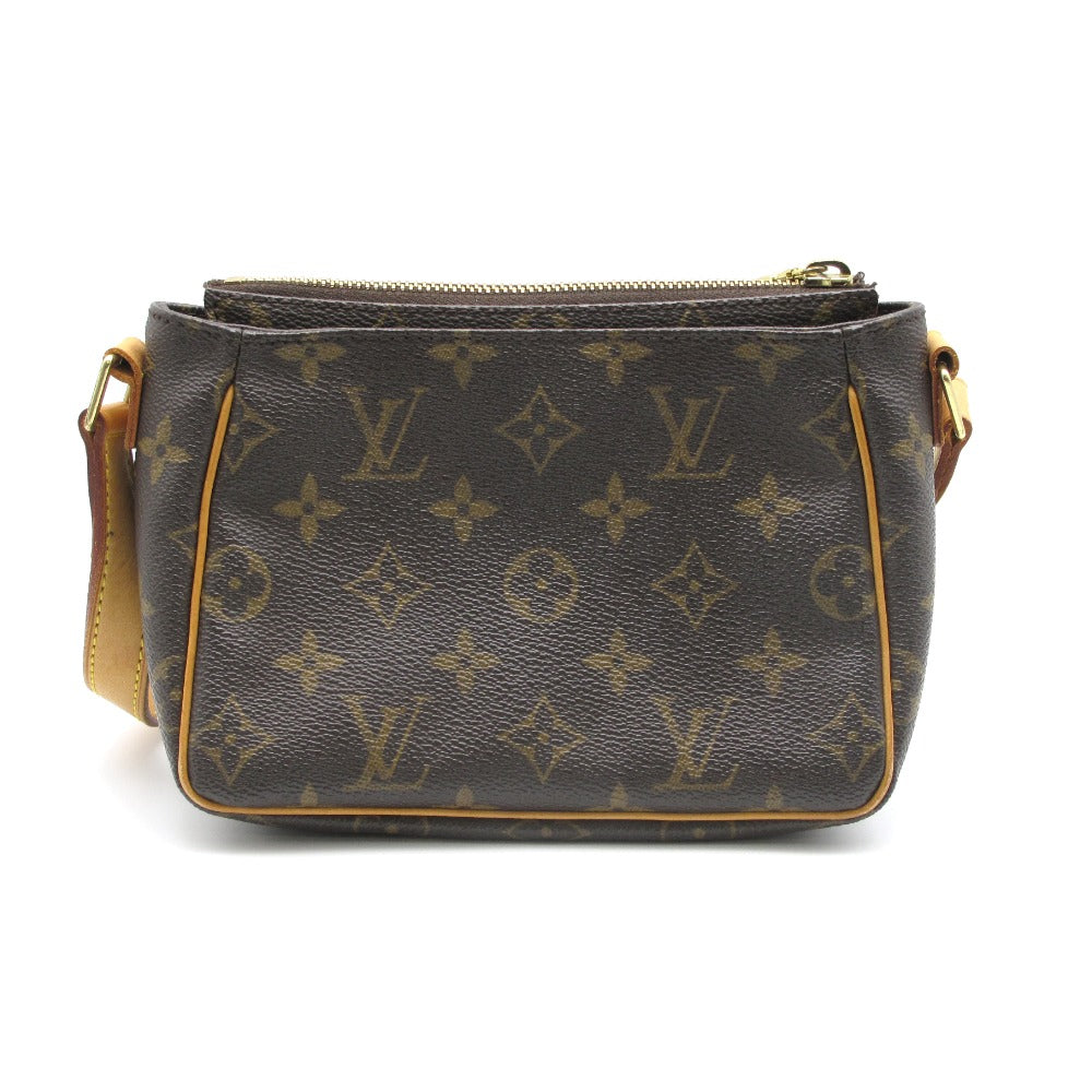 LOUIS VUITTON ルイ・ヴィトン ヴィバシテPM モノグラム M51165 ショルダーバッグ 斜め掛け クロスボディ ポシェット PVC レザー ブラウン レディース
