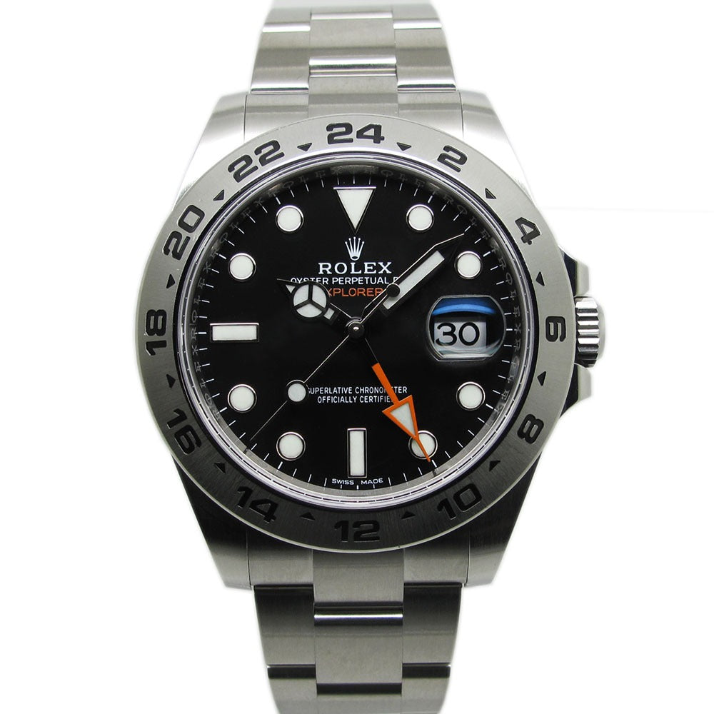 ROLEX ロレックス 腕時計 エクスプローラー2 Ref.216570 ランダム番 黒文字盤 自動巻き EXPLORER