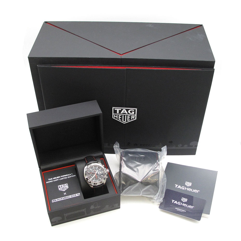 TAG HEUER タグホイヤー 腕時計 フォーミュラー1 キャリバー16 クロノグラフ マリオカート CAZ201E.FC6517 FORMULA1 美品