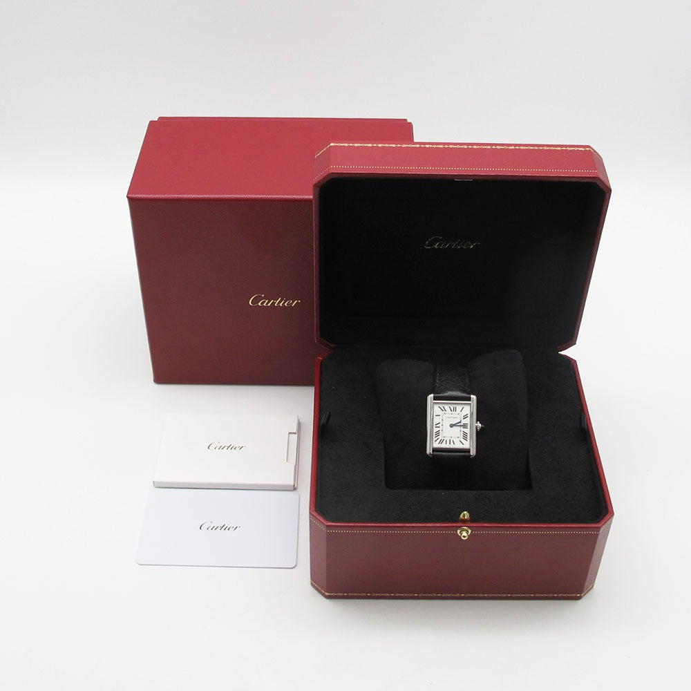 CARTIER カルティエ 腕時計 タンク マスト ウォッチ LM WSTA0041 クォーツ TANK