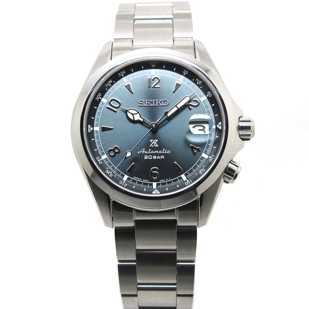 SEIKO セイコー 腕時計 プロスペックス アルピニスト SPB197J1 6R35-00E0 ブルー 海外限定 自動巻き