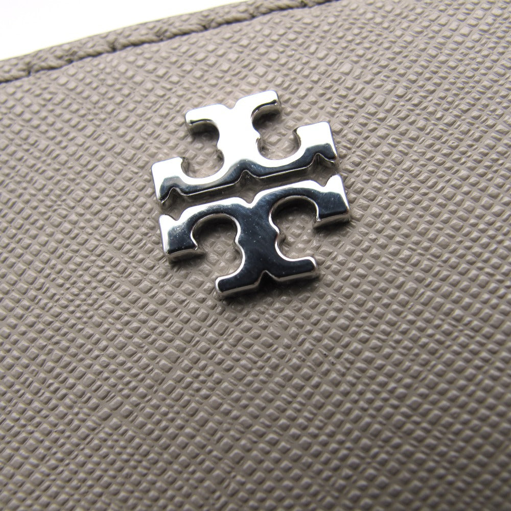 Tory Burch トリーバーチ チェーンショルダーバッグ カメラバッグ ポシェット 斜め掛け ロゴ エマーソン 52898 サフィアーノレザー グレージュ レディース 美品