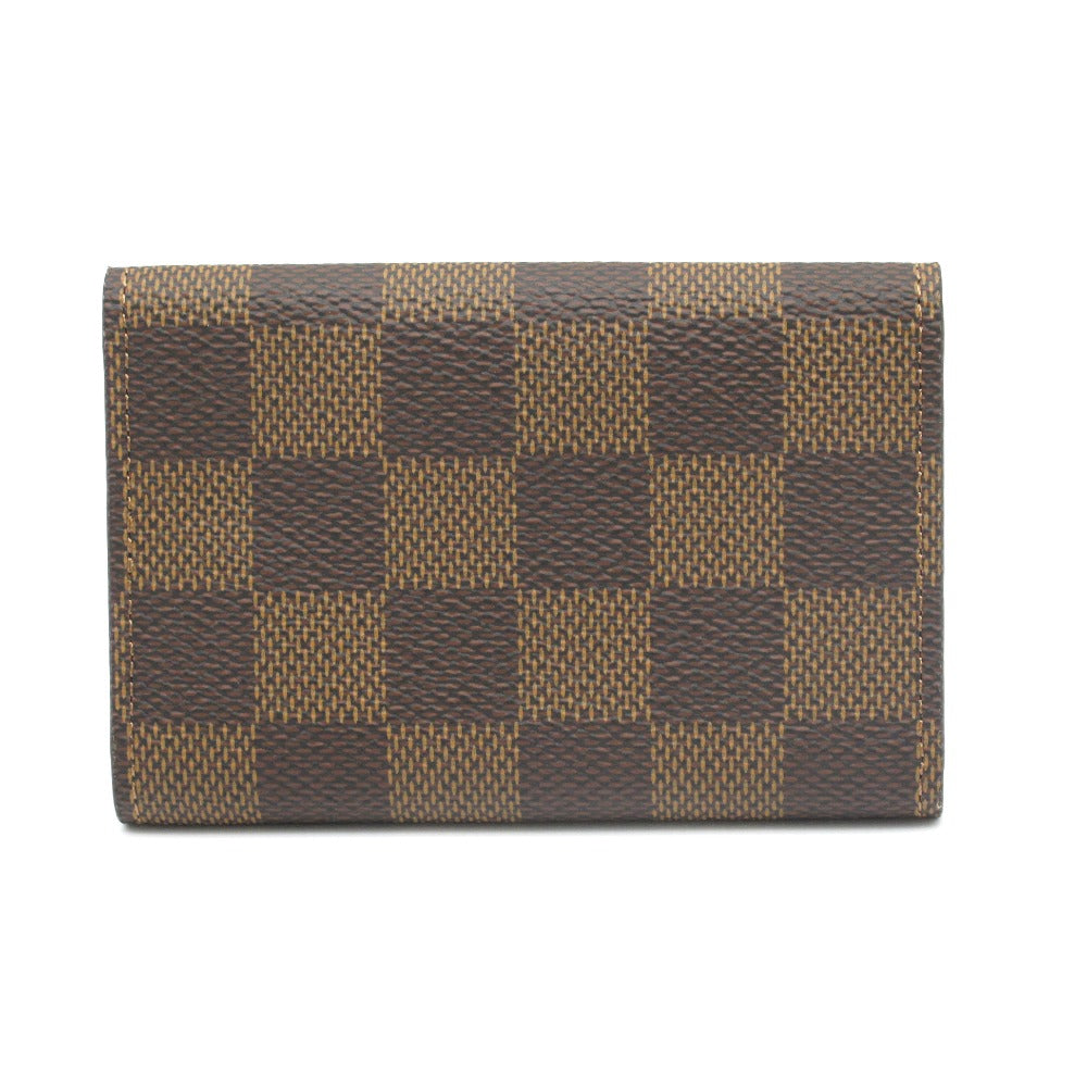 LOUIS VUITTON ルイ・ヴィトン ミュルティクレ6 ダミエ ブラウン N62630 6連 キーケース PVC レザー ユニセックス 未使用品