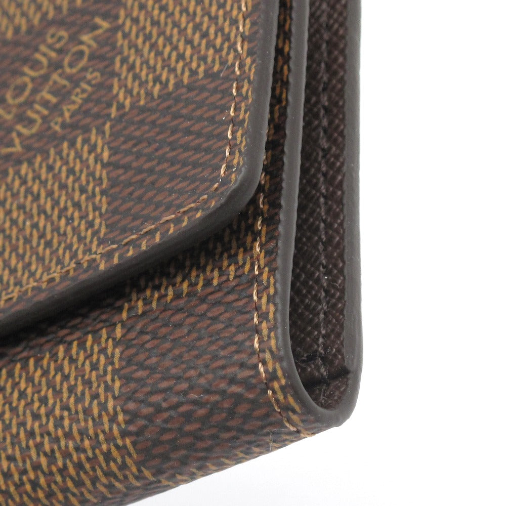 LOUIS VUITTON ルイ・ヴィトン ミュルティクレ6 ダミエ ブラウン N62630 6連 キーケース PVC レザー ユニセックス 未使用品