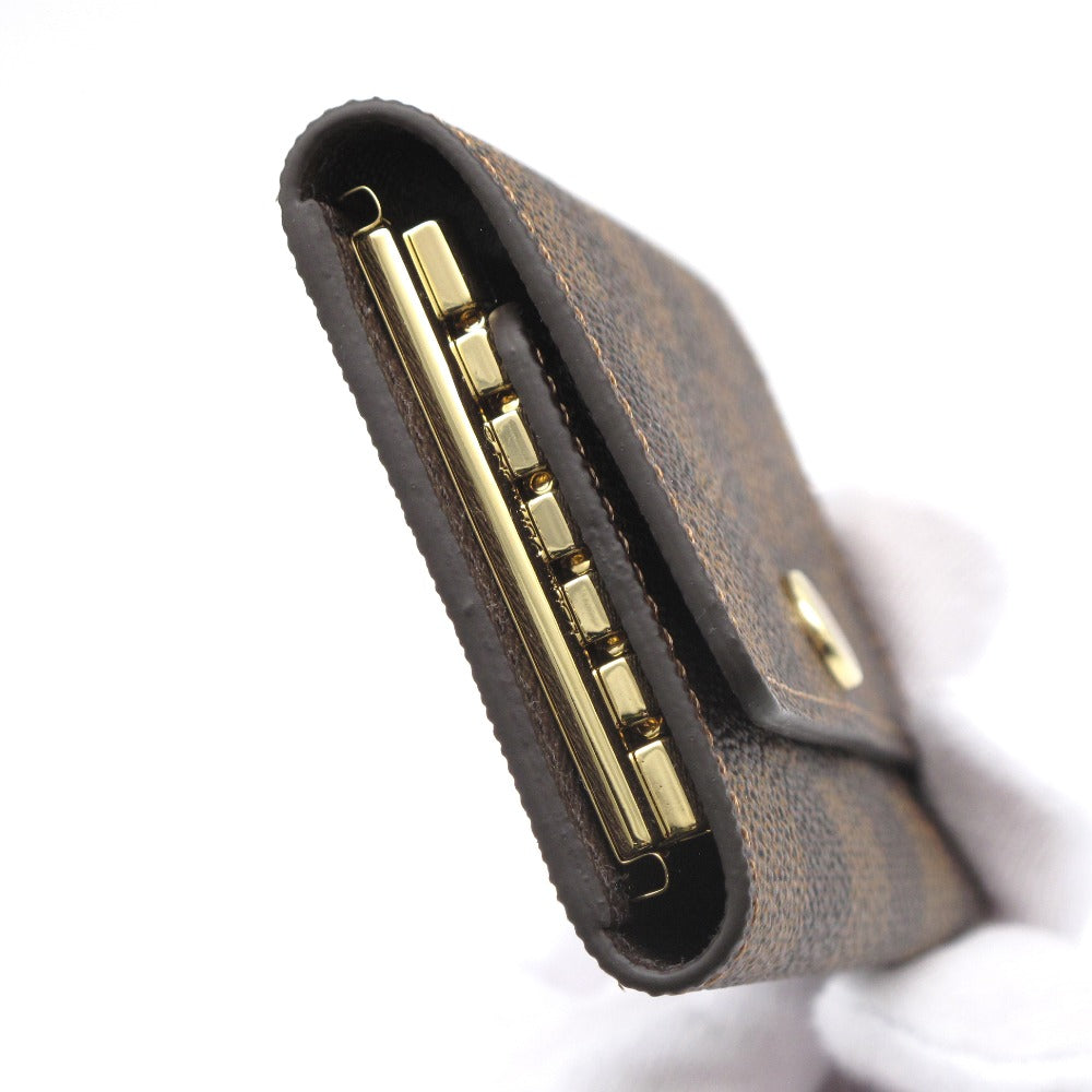 LOUIS VUITTON ルイ・ヴィトン ミュルティクレ6 ダミエ ブラウン N62630 6連 キーケース PVC レザー ユニセックス 未使用品