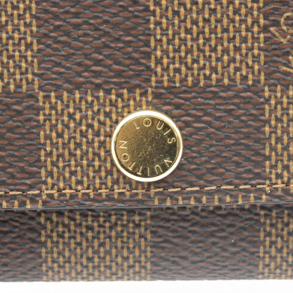 LOUIS VUITTON ルイ・ヴィトン ミュルティクレ6 ダミエ ブラウン N62630 6連 キーケース PVC レザー ユニセックス 未使用品