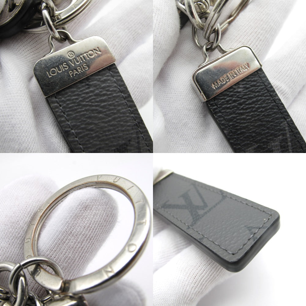 LOUIS VUITTON ルイ・ヴィトン ポルトクレ ネオLVクラブ モノグラム エクリプス M80237 キーリング キーホルダー チャーム メンズ