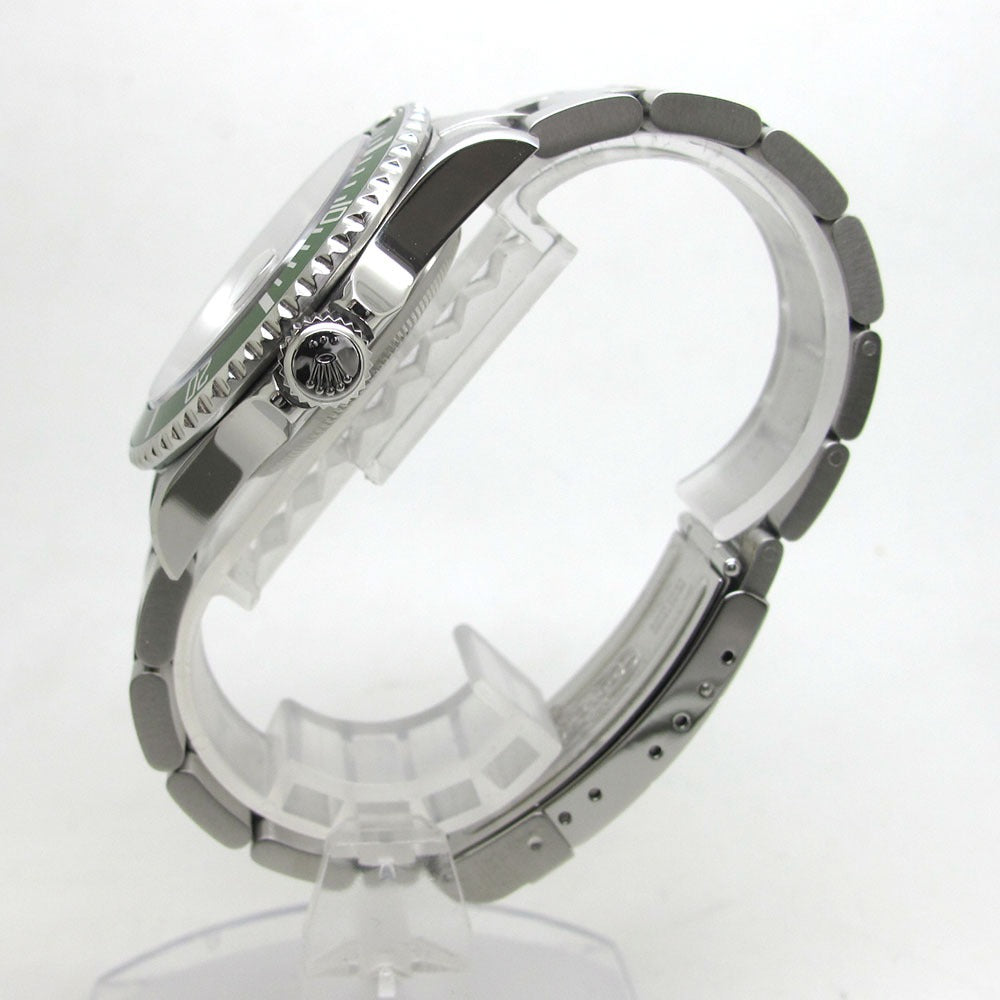 ROLEX ロレックス 腕時計 サブマリーナ デイト グリーン Ref.16610LV F番 ビッグスイス ファット4 SUBMARINER
