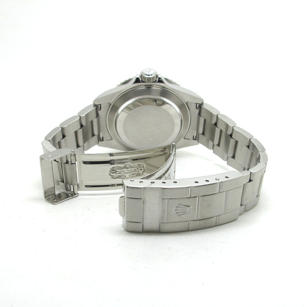 ROLEX ロレックス 腕時計 サブマリーナ デイト グリーン Ref.16610LV F番 ビッグスイス ファット4 SUBMARINER