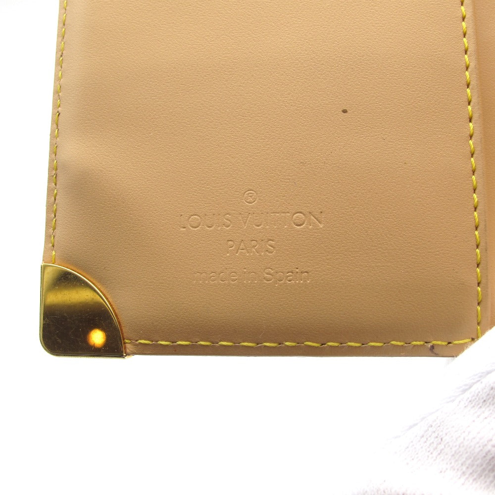 LOUIS VUITTON ルイ・ヴィトン アジェンダPM モノグラムマルチカラー ブロン R20896 手帳カバー 6穴 システム手帳 PVC レザー ホワイト