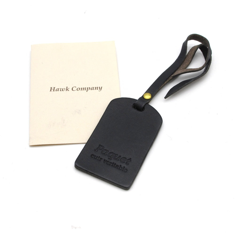 Hawk Company ホークカンパニー Paquet パケット 本革 キーケース キーリング付きケース 鍵 コイン 小銭 小物 レザー ネイビー 男女兼用