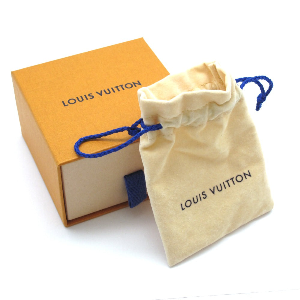 LOUIS VUITTON ルイ・ヴィトン キーホルダー ポルトクレ LVサークル BFF キーリング バッグチャーム メタル ゴールド シルバー #202 M80246 美品