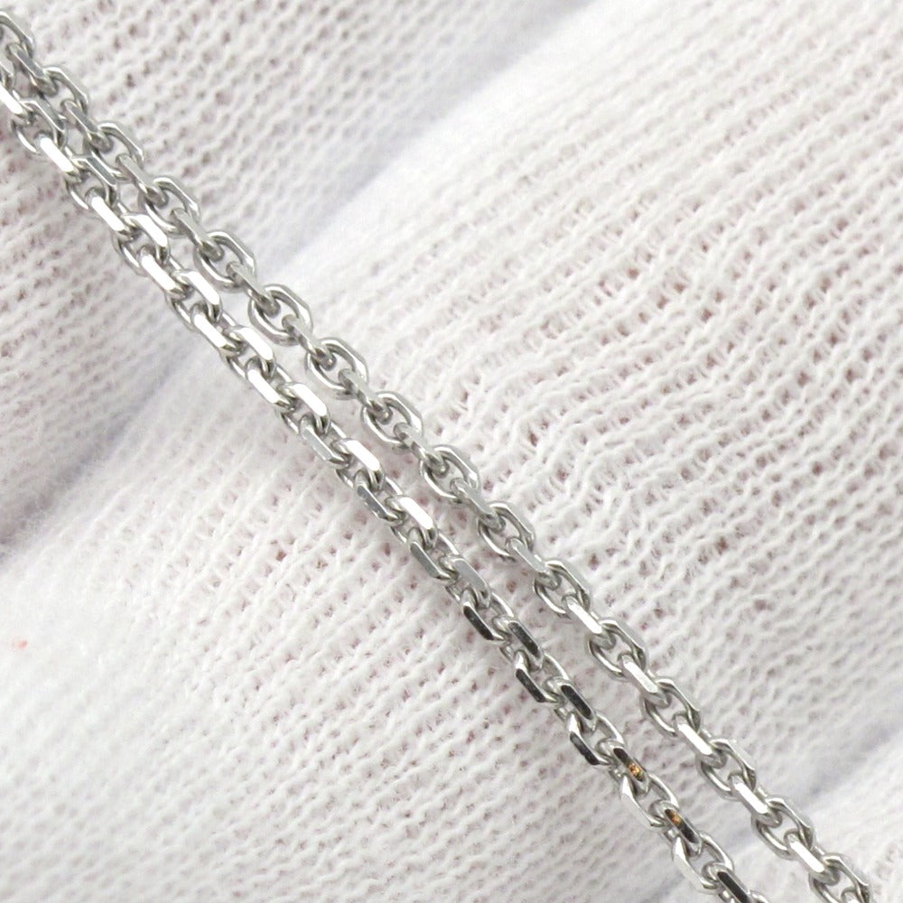 SWAROVSKI スワロフスキー ネックレス 4ストーン スイング ペンダント クリスタル メッキ アクセサリー ジュエリー 美品