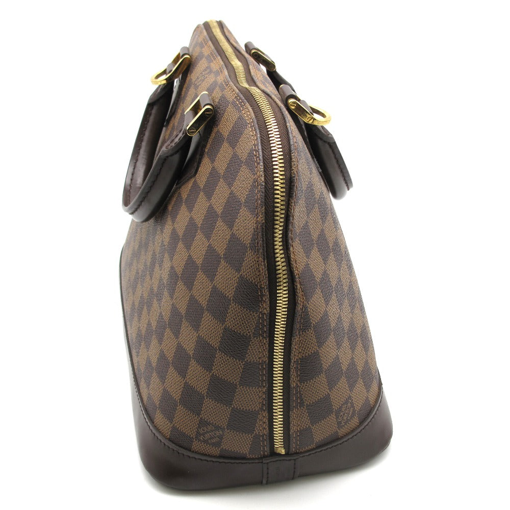 LOUIS VUITTON ルイ・ヴィトン ハンドバッグ アルマ PVC レザー ブラウン レディース ダミエ N51131