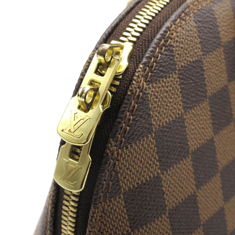 LOUIS VUITTON ルイ・ヴィトン ハンドバッグ アルマ PVC レザー ブラウン レディース ダミエ N51131
