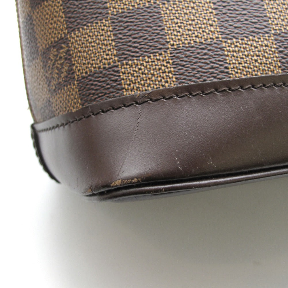 LOUIS VUITTON ルイ・ヴィトン ハンドバッグ アルマ PVC レザー ブラウン レディース ダミエ N51131