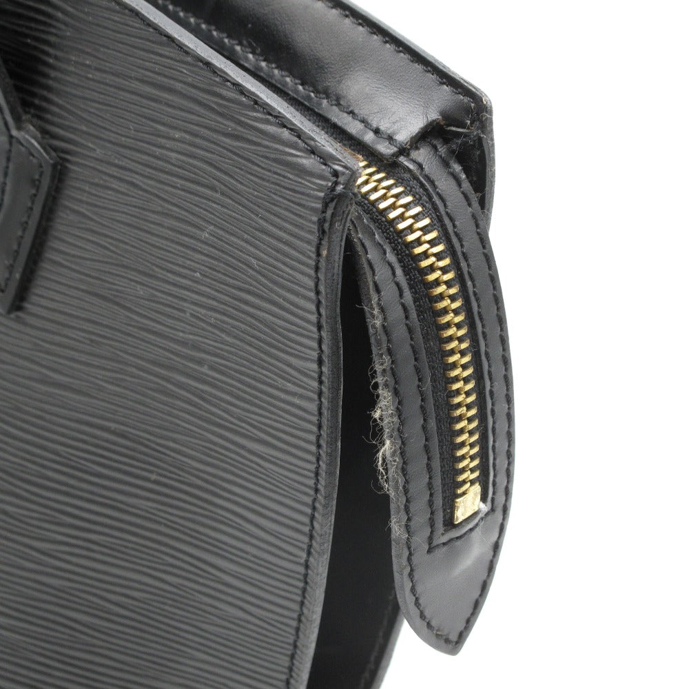 LOUIS VUITTON ルイ・ヴィトン サンジャック エピ ノワール M52272 ハンドバッグ ブラック レザー レディース
