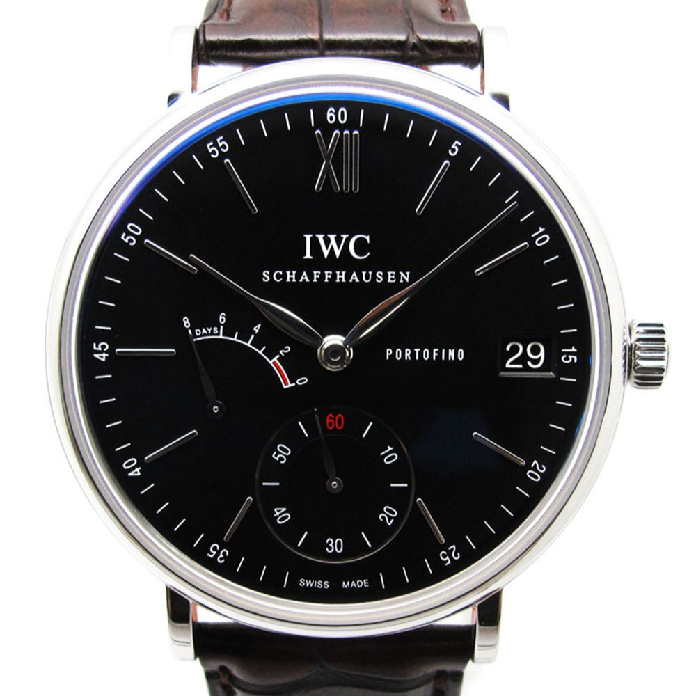 IWC SCHAFFHAUSEN アイダブリューシー シャフハウゼン 腕時計 ポートフィノ ハンドワインド 8デイス IW510102 手巻き PORTOFINO 美品