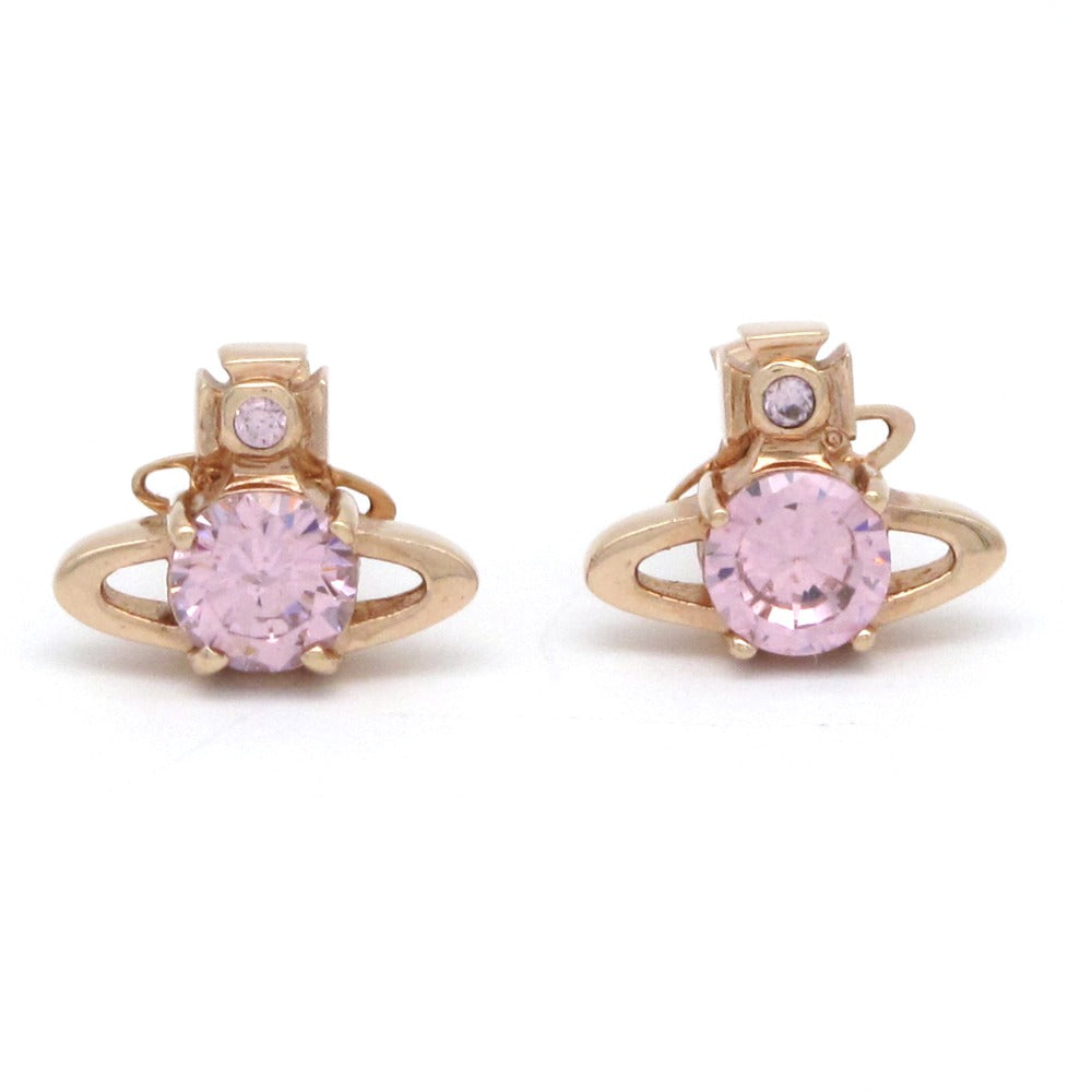 Vivienne Westwood ヴィヴィアン・ウエストウッド ピアス オーブ ピンク ピンクゴールド Reina レイナ アクセサリー 62010070-G109 美品