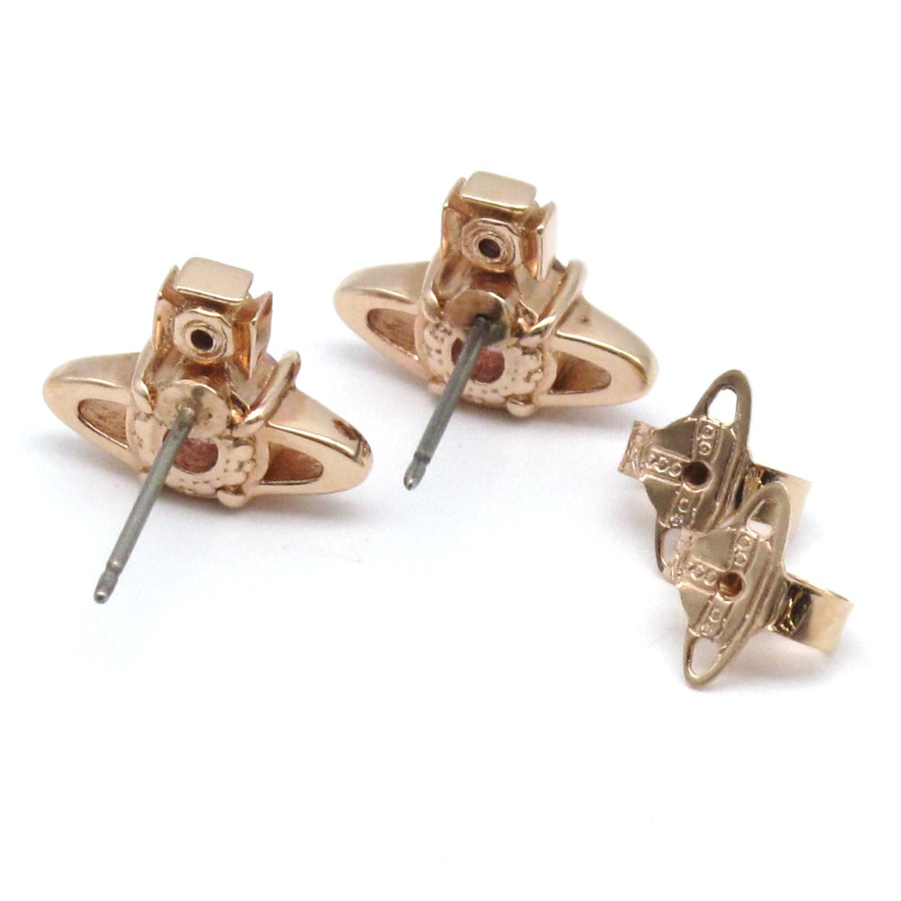 Vivienne Westwood ヴィヴィアン・ウエストウッド ピアス オーブ ピンク ピンクゴールド Reina レイナ アクセサリー 62010070-G109 美品