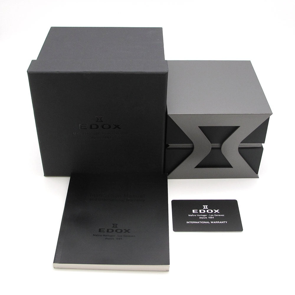 EDOX エドックス 腕時計 クロノオフショア1 クロノグラフ 10221-3BU3-BUIN3 ブルー クォーツ