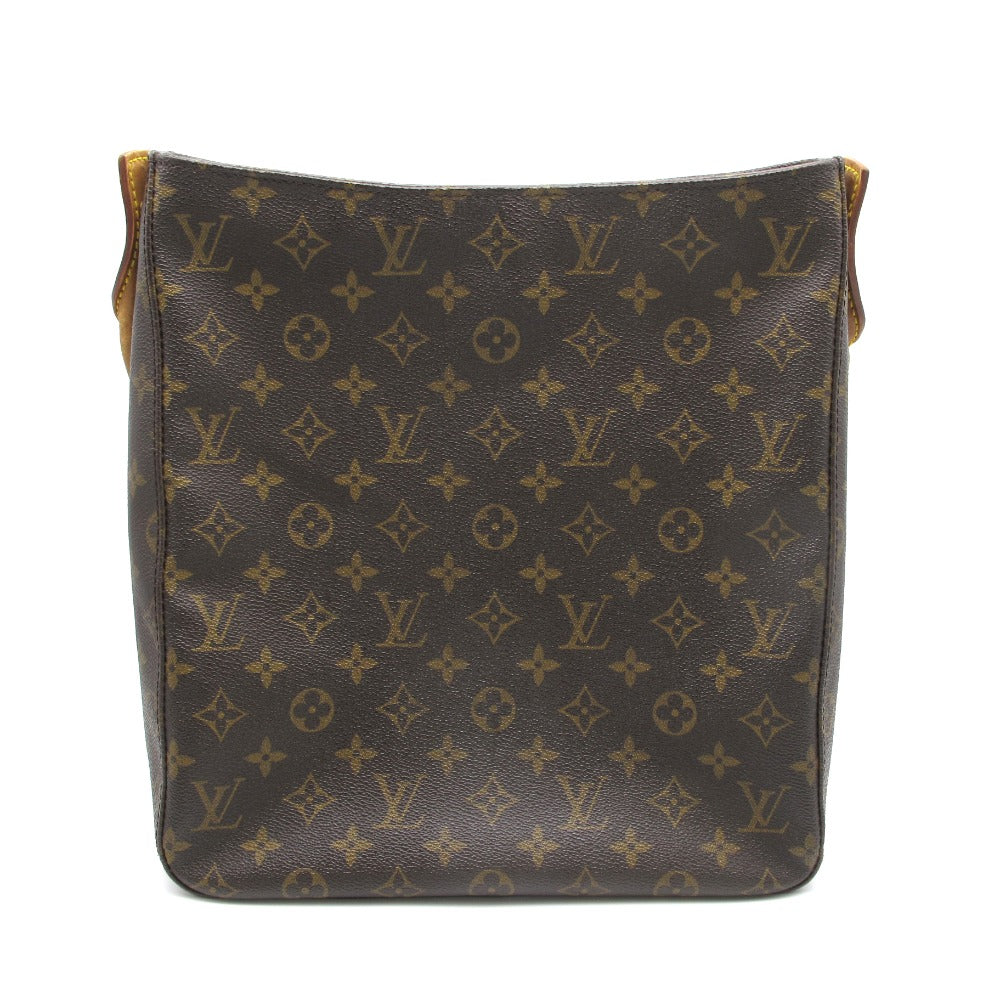 LOUIS VUITTON ルイ・ヴィトン ルーピングGM モノグラム M51145 ショルダーバッグ ワンショルダー 肩掛け PVC レザー ブラウン レディース