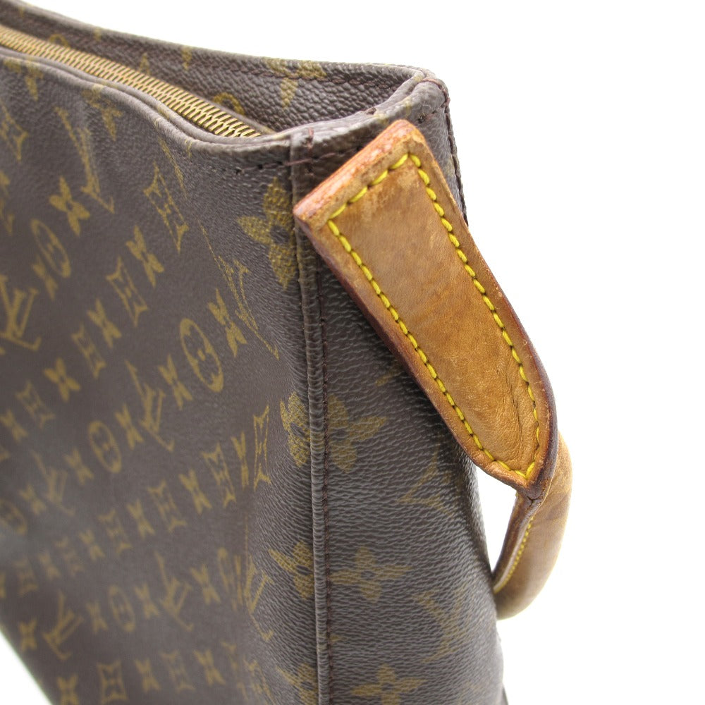 LOUIS VUITTON ルイ・ヴィトン ルーピングGM モノグラム M51145 ショルダーバッグ ワンショルダー 肩掛け PVC レザー ブラウン レディース