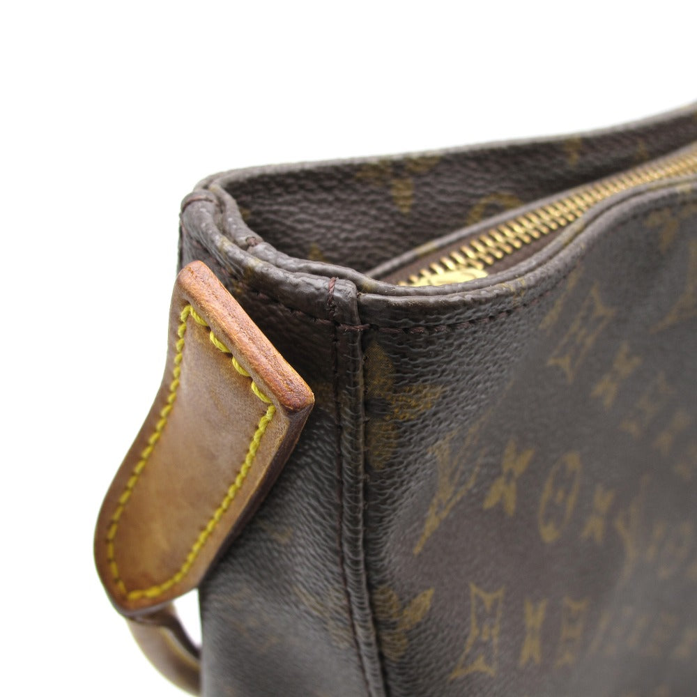 LOUIS VUITTON ルイ・ヴィトン ルーピングGM モノグラム M51145 ショルダーバッグ ワンショルダー 肩掛け PVC レザー ブラウン レディース
