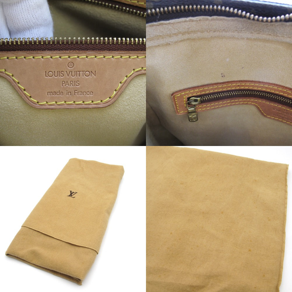 LOUIS VUITTON ルイ・ヴィトン ルーピングGM モノグラム M51145 ショルダーバッグ ワンショルダー 肩掛け PVC レザー ブラウン レディース
