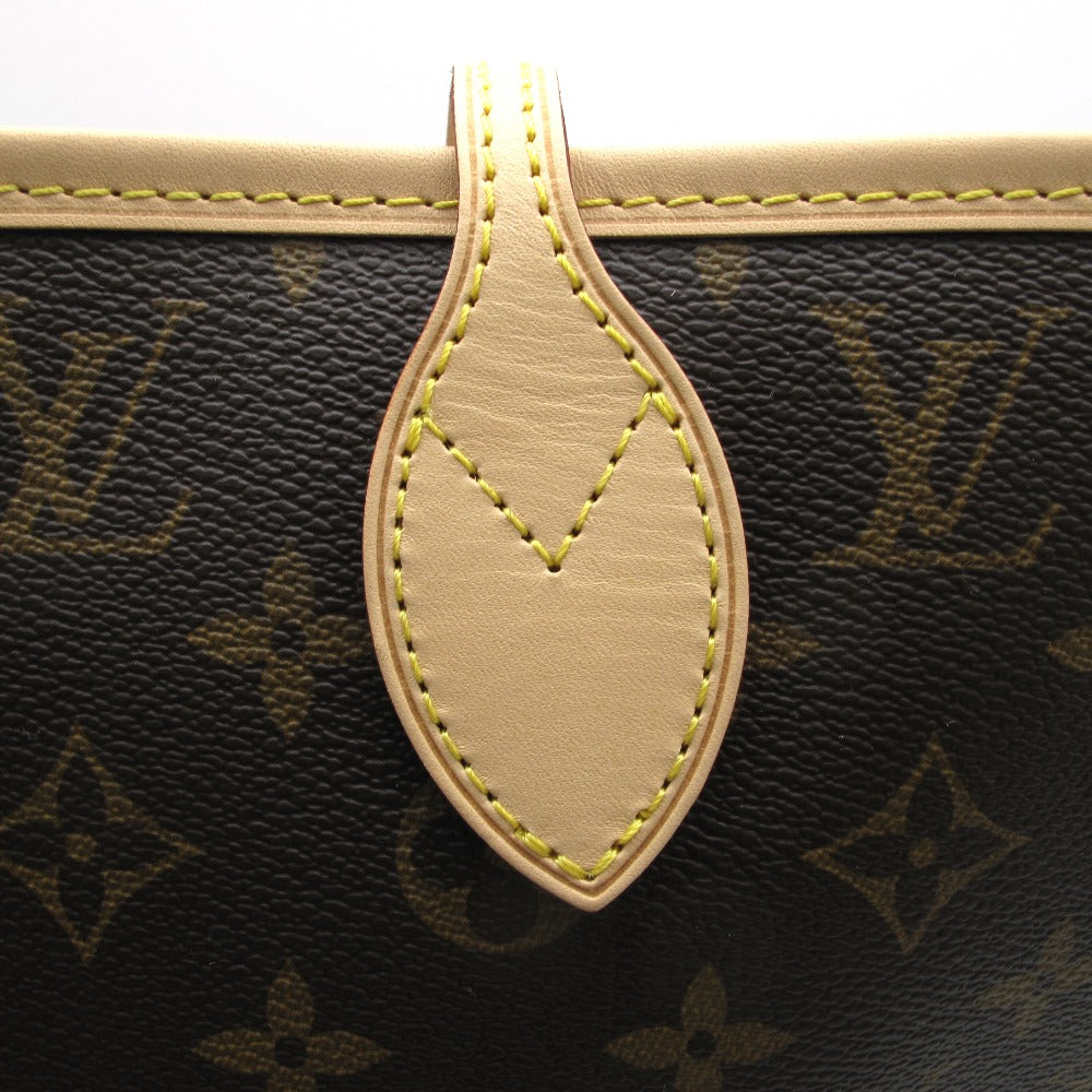 LOUIS VUITTON ルイ・ヴィトン トートバッグ ネヴァーフル MM ベージュ ショルダーバッグ ポーチ付き PVC レザー 箱付き モノグラム M40995 未使用品