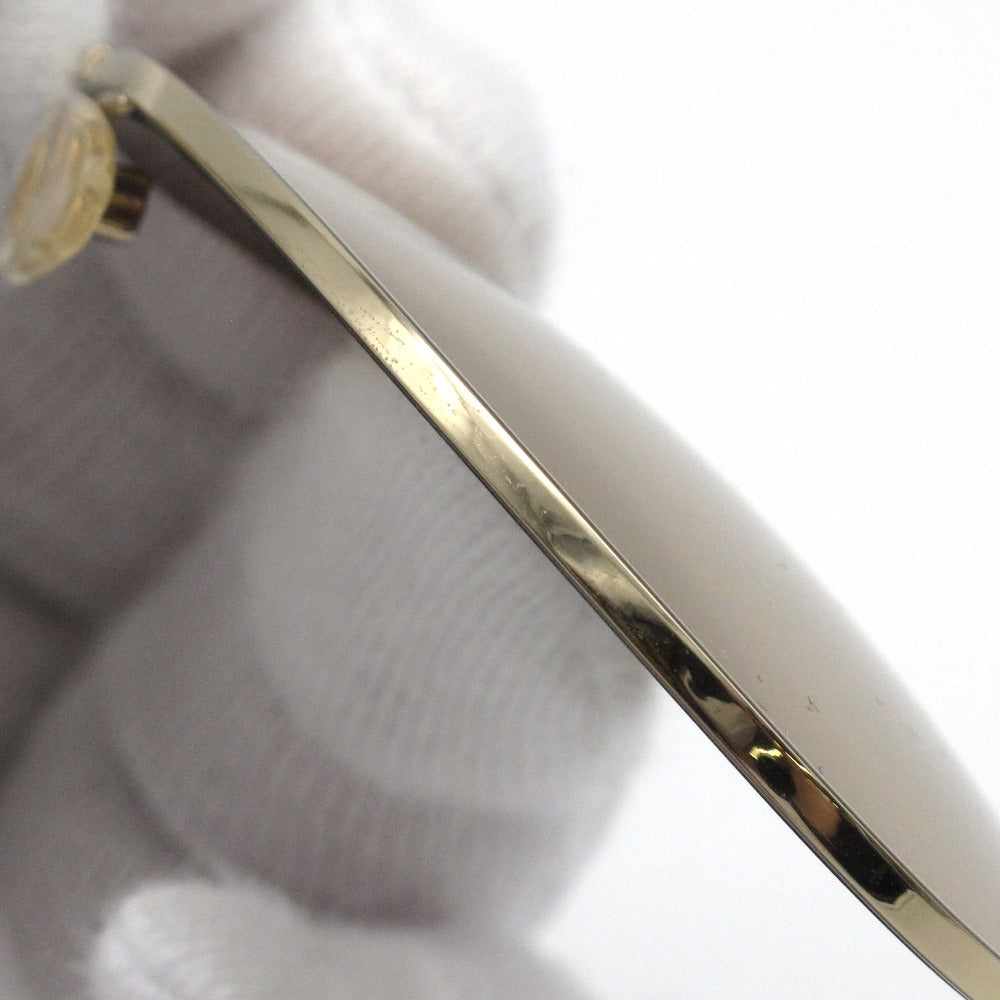 CHANEL シャネル サングラス マトラッセ ミラー ティアドロップ パイロット ココマーク ロゴ デニム ブラウン ゴールド 60 14 135 4207