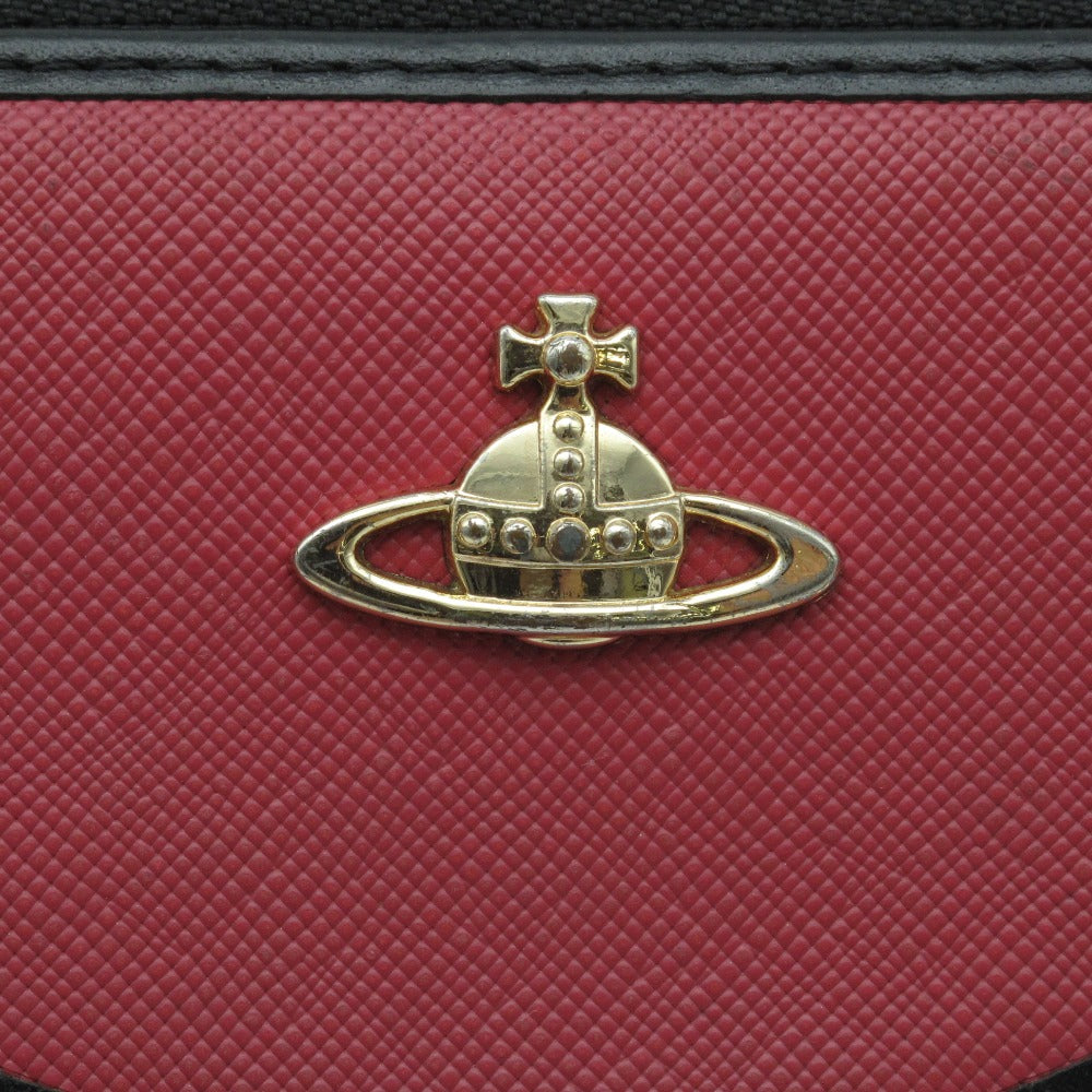 Vivienne Westwood ヴィヴィアン・ウエストウッド 長財布 ラウンドファスナー ジッピー ロングウォレット オーブ PVC レザー 55VV317 難あり