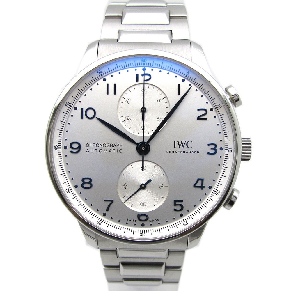 IWC SCHAFFHAUSEN アイダブリューシー シャフハウゼン 腕時計 ポルトギーゼ クロノグラフ IW371617 自動巻き PORTUGUESE 美品