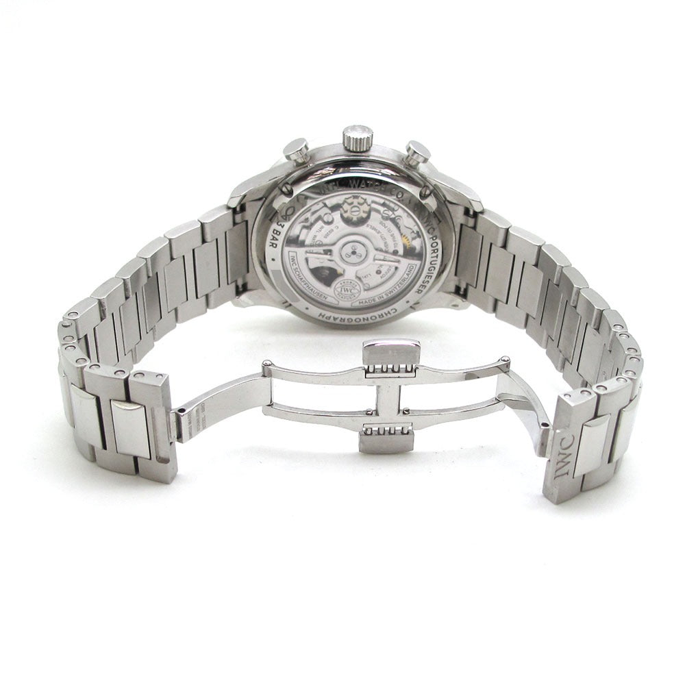 IWC SCHAFFHAUSEN アイダブリューシー シャフハウゼン 腕時計 ポルトギーゼ クロノグラフ IW371617 自動巻き PORTUGUESE 美品