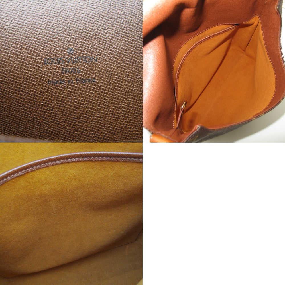 LOUIS VUITTON ルイ・ヴィトン ミュゼット モノグラム M51256 ショルダーバッグ 斜め掛け クロスボディ フラップ開閉 A4 PVC レザー
