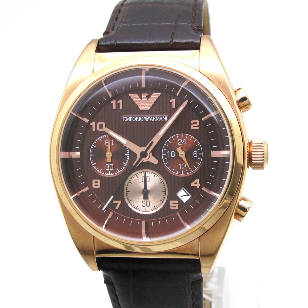 Emporio Armani エンポリオ・アルマーニ 腕時計 AR-0371 ブラウン