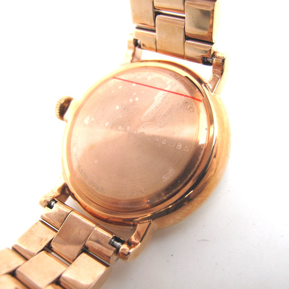 MARC BY MARC JACOBS マークバイマークジェイコブス 腕時計 ベイカー MBM3330 SSブレス 黒文字盤 クォーツ