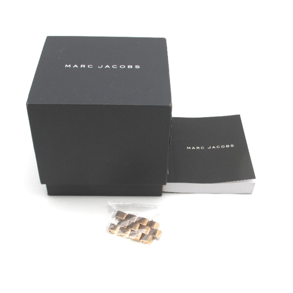 MARC BY MARC JACOBS マークバイマークジェイコブス 腕時計 ベイカー MBM3330 SSブレス 黒文字盤 クォーツ