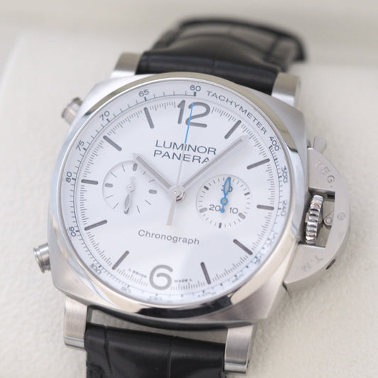 OFFICINE PANERAI オフィチーネパネライ 腕時計 ルミノール クロノ PAM01218 替えベルト付属 自動巻き クロノグラフ