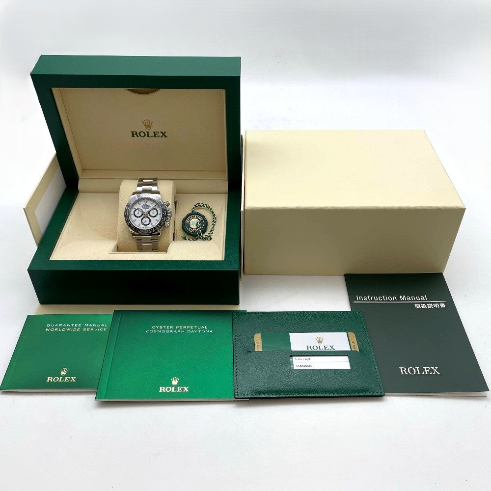 ROLEX ロレックス 腕時計 デイトナ コスモグラフデイトナ Ref.116500LN ランダム番 白文字盤 自動巻き  DAYTONA