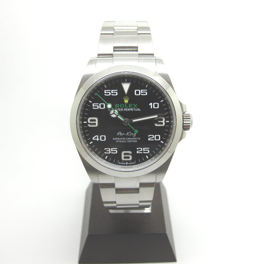ROLEX ロレックス 腕時計 エアキング Ref.126900 ランダム番 黒文字盤 自動巻き  AIR KING