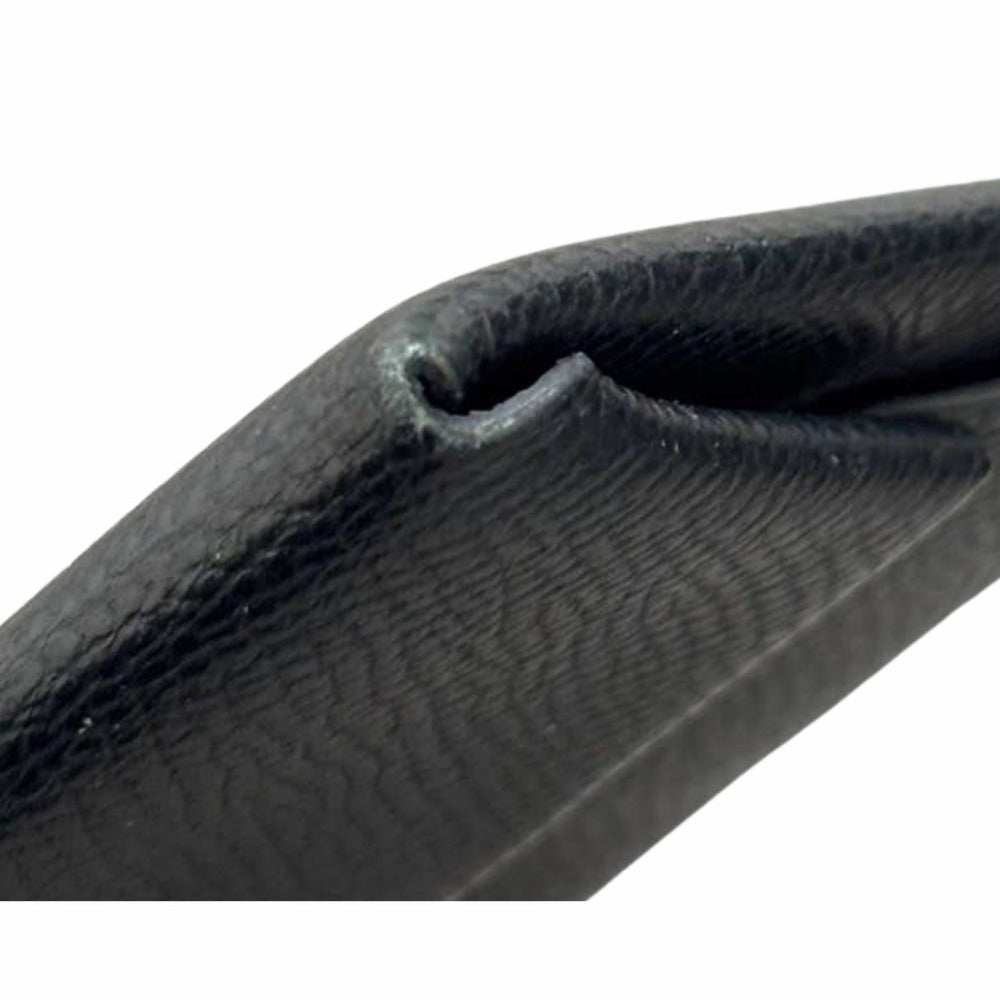 エルメス コインケース バスティア コインケース ヴォーエプソン Z刻印 レザー ブラック シルバー金具 ユニセックス 小銭入れ 財布 HERMES