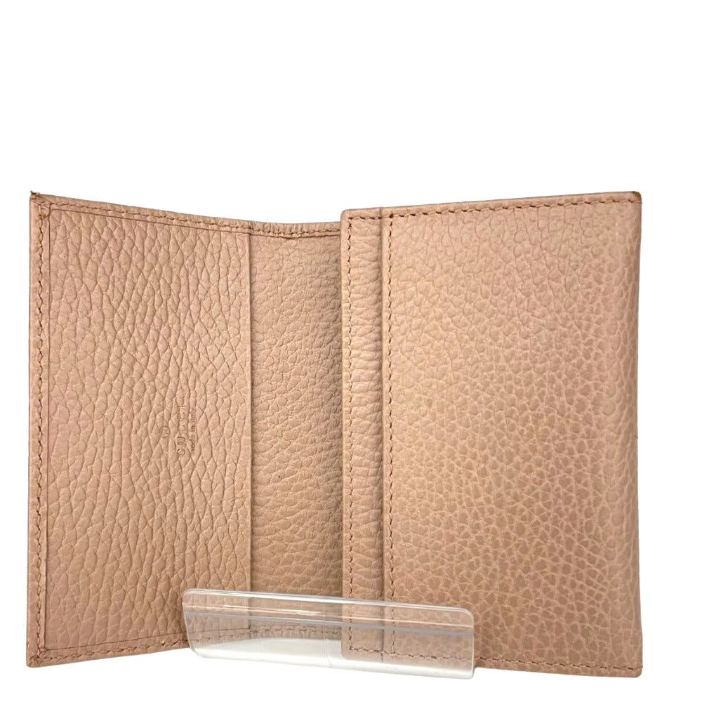 GUCCI グッチ カードケース グッチ GGマーモント カードケース 名刺入れ 二つ折り レディース ベージュ GG ゴールド 474748