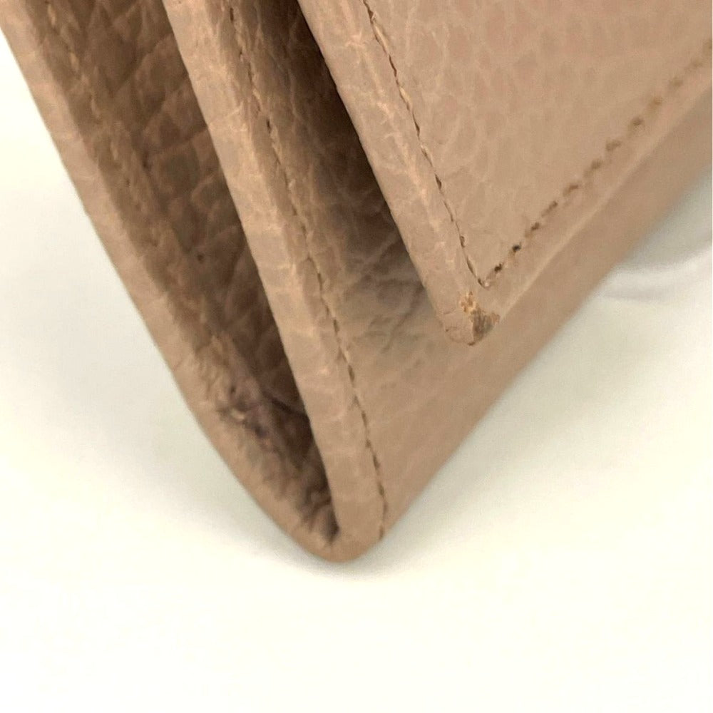 GUCCI グッチ カードケース グッチ GGマーモント カードケース 名刺入れ 二つ折り レディース ベージュ GG ゴールド 474748