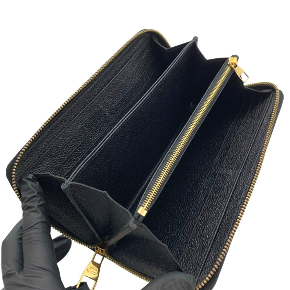 ルイ・ヴィトン 長財布 M61864 ジッピーウォレット モノグラム PVC ブラック 黒 ゴールド金具 メンズ レディース ユニセックス M61864